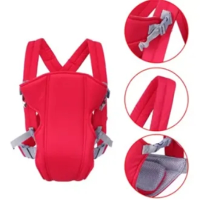 Picture of BabyGo 4-in-1 Baby Carrier With Comfortable Cushioned Head Support & Buckle Straps Multicolor Multicolor