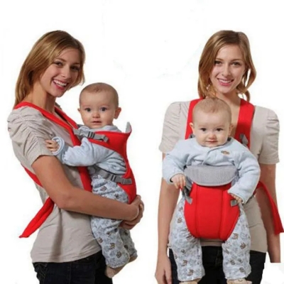 Picture of BabyGo 4-in-1 Baby Carrier With Comfortable Cushioned Head Support & Buckle Straps Multicolor Multicolor