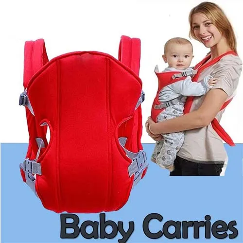 Picture of BabyGo 4-in-1 Baby Carrier With Comfortable Cushioned Head Support & Buckle Straps Multicolor Multicolor