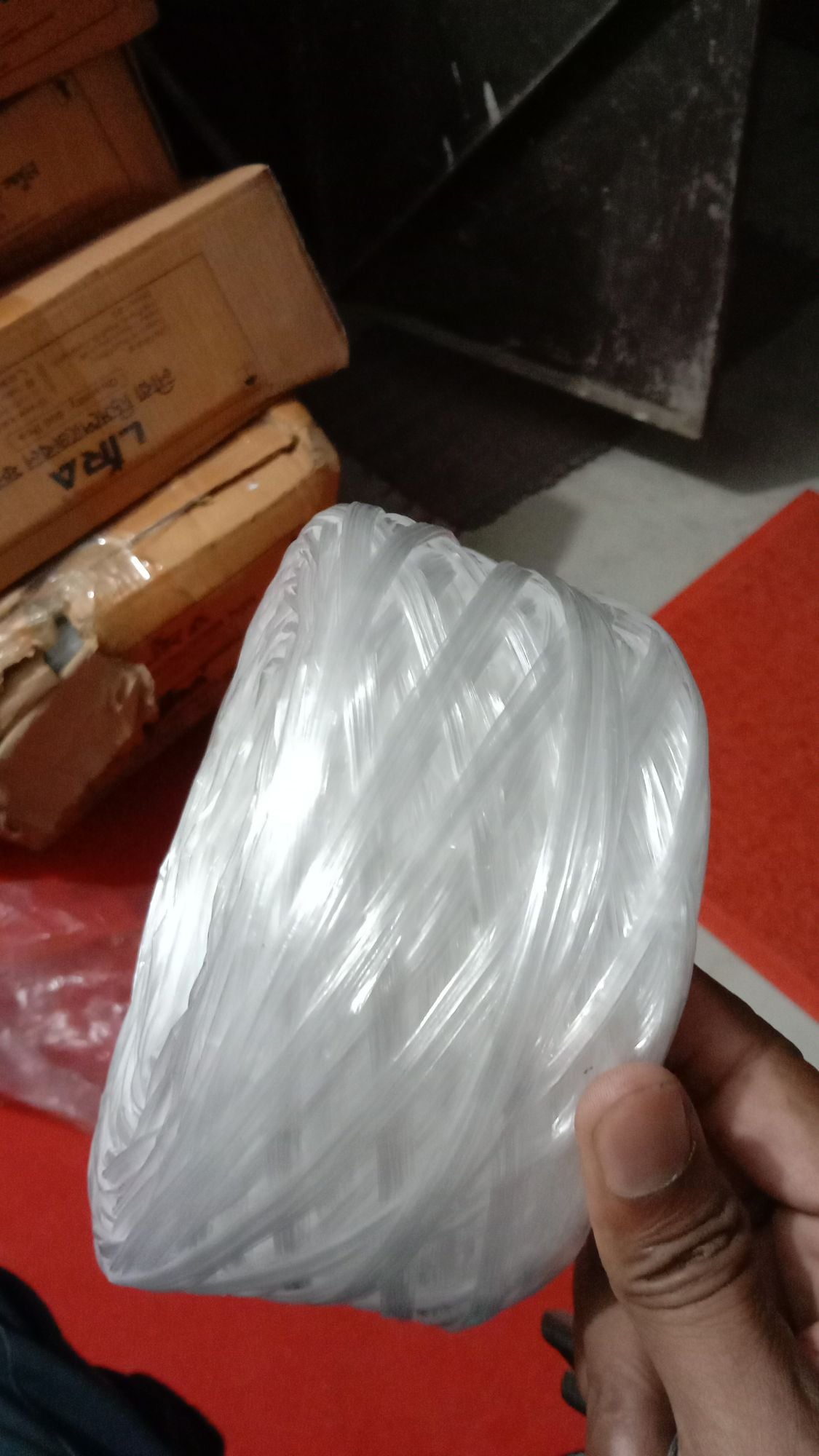 Picture of 1 Pcs Plastic Rope/Plastic Roshi/Plastic Dori White colors White