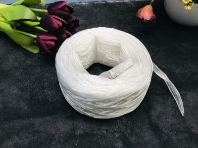 Picture of 1 Pcs Plastic Rope/Plastic Roshi/Plastic Dori White colors White