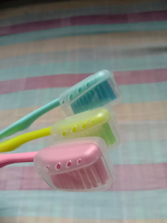 Picture of 2 Pieces Useful Get-well Toothbrush Multicolor