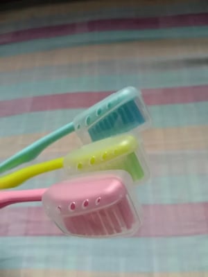 Picture of 2 Pieces Useful Get-well Toothbrush Multicolor