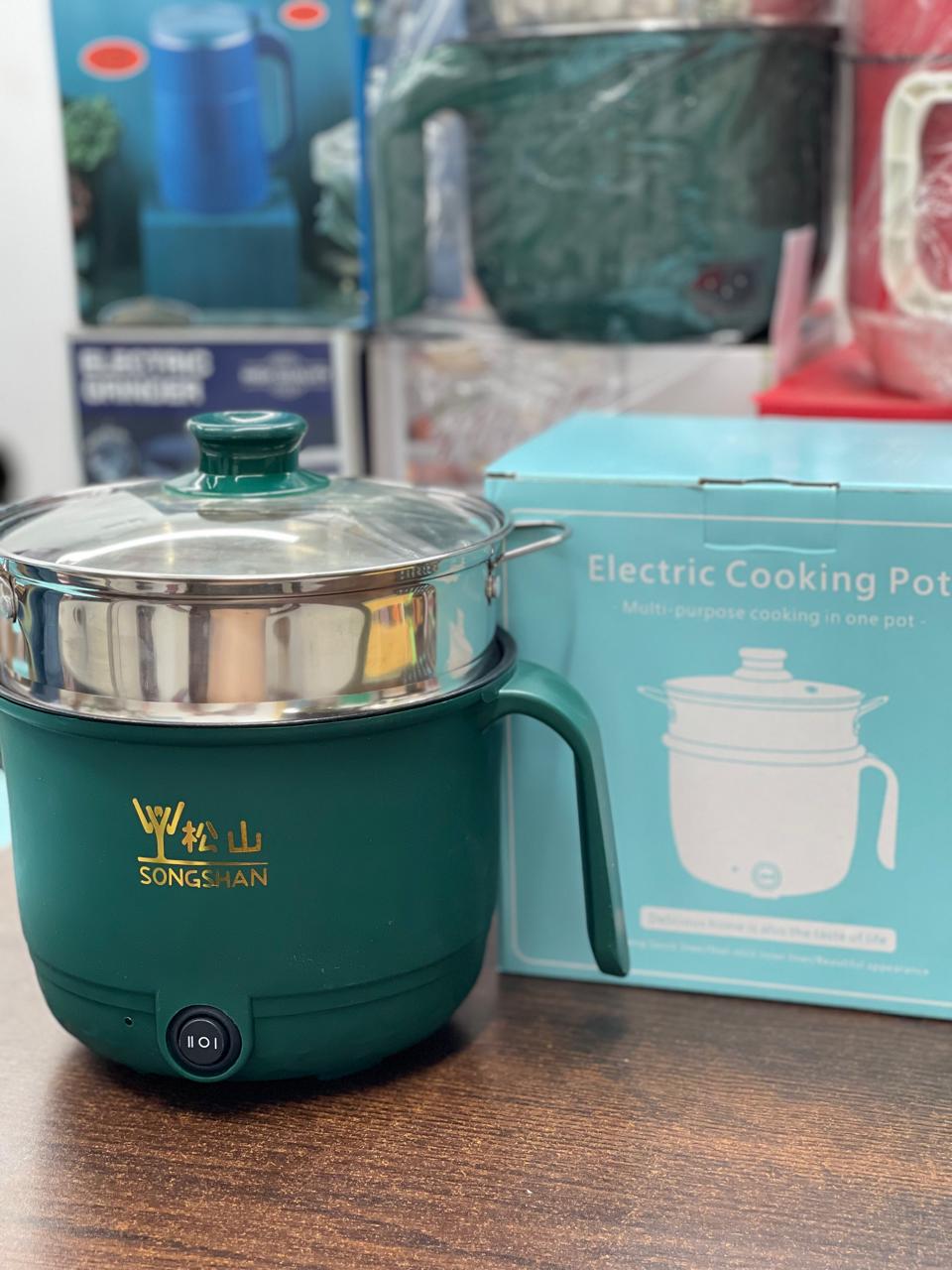 Picture of Double Layer Electric Cooker 1.18L Green