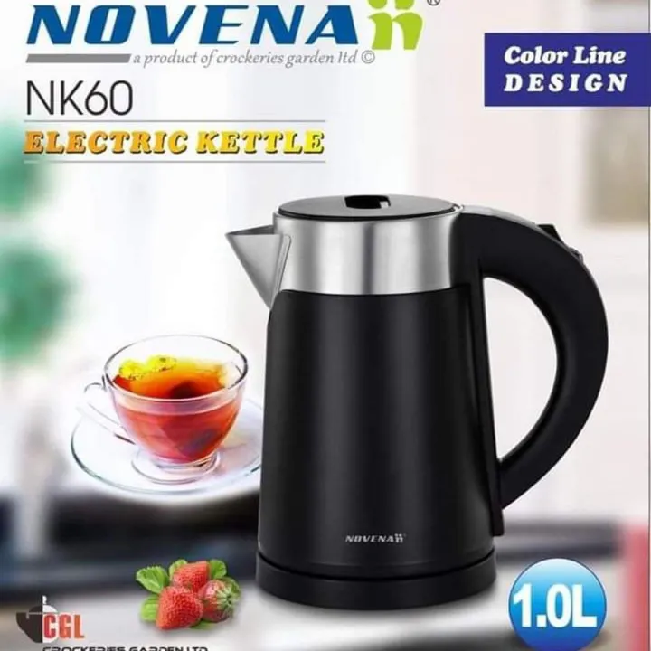 Picture of 1 Liter NOVENA Fast Boiling Automatic Electric Kettle NK60 Multicolor