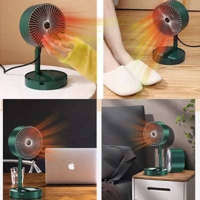 Picture of Mini room heater Foldable mini portable room heater Green