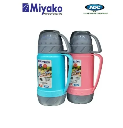 Picture of 1 Liter Miyako Vaccum Flask Hot & Cool 12-24 Hours | KVF-1000ML Multicolor