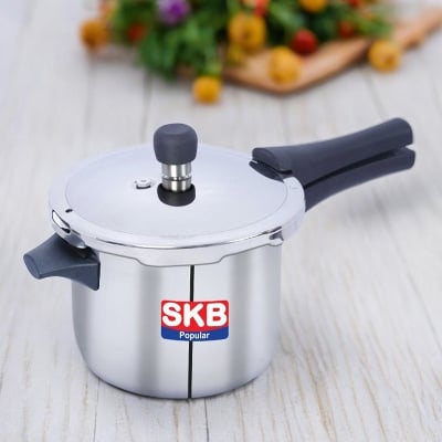 Picture of SKB Stainless Steel pressure cooker with whistle system 5 Liter Multicolor