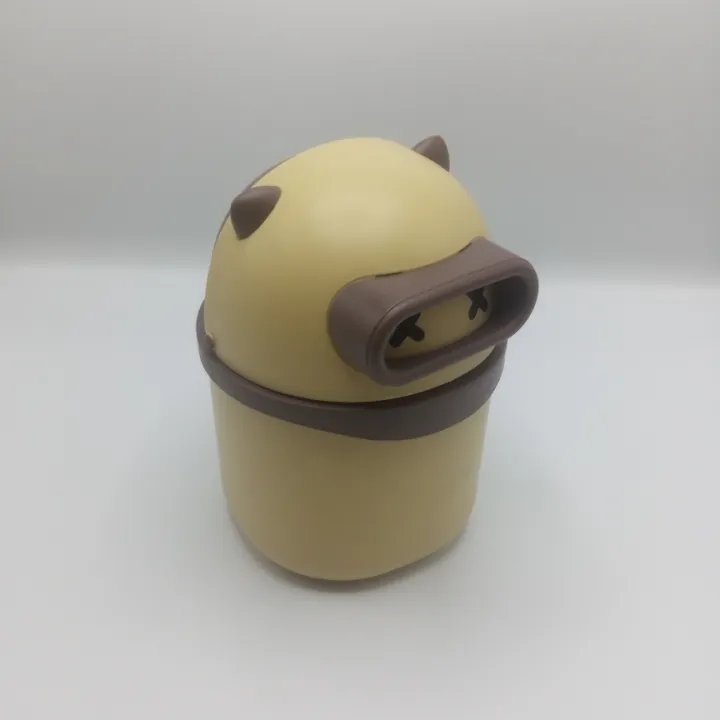 Picture of 1Pcs Mini Table Desk Dustbin Household Shake Lid Type Waste Bin Garbage Trash for Car Office Home Kitchen and Study Table Multicolor