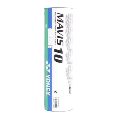 Picture of 12 Pcs Yonex Mavis 10 Nylon Shuttlecock White