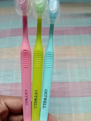 Picture of 4 Pieces Useful Get-well Toothbrush Multicolor