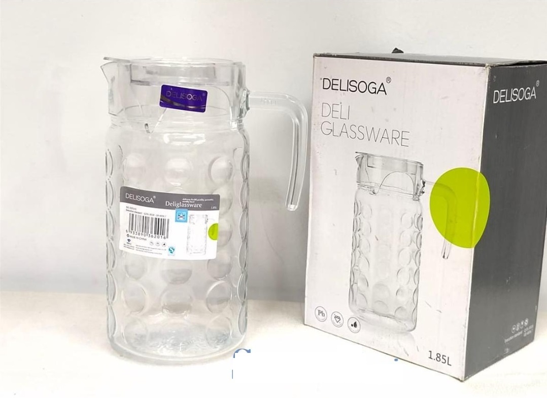 Picture of DELISOGA Glass Pitcher Jug Multicolor,1L-2L