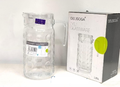 Picture of DELISOGA Glass Pitcher Jug Multicolor,1L-2L