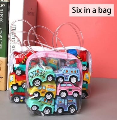 Picture of Toy Cars Set for Kids - 6 PCS Multicolor
