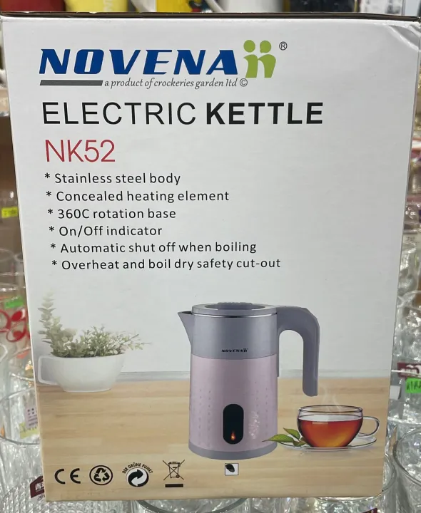Picture of 2 Liter Novena Automatic Electric Kettle NK52 Multicolor