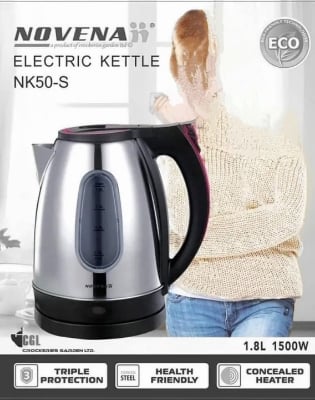 Picture of 1.8 Liter Novena Automatic Electric Kettle NK50-S Multicolor
