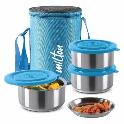 Picture of MILTON Ambition Lunchbox 3 MULTI-COLOR (900ML) Multicolor