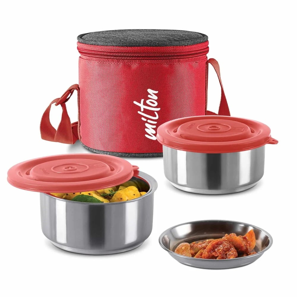 Picture of MILTON Ambition Lunchbox 3 MULTI-COLOR (900ML) Multicolor
