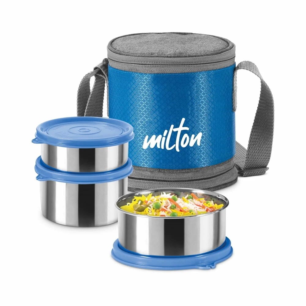 Picture of MILTON Expando Lunchbox 2+1 MULTI-COLOR (1140ML) Multicolor