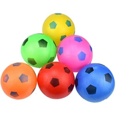 Picture of Inflatable Beach Balls Rubber Children Toy Ball for Kids Outdoor Games Beach Sport Ball Toys 20cm 1 piece Multicolor