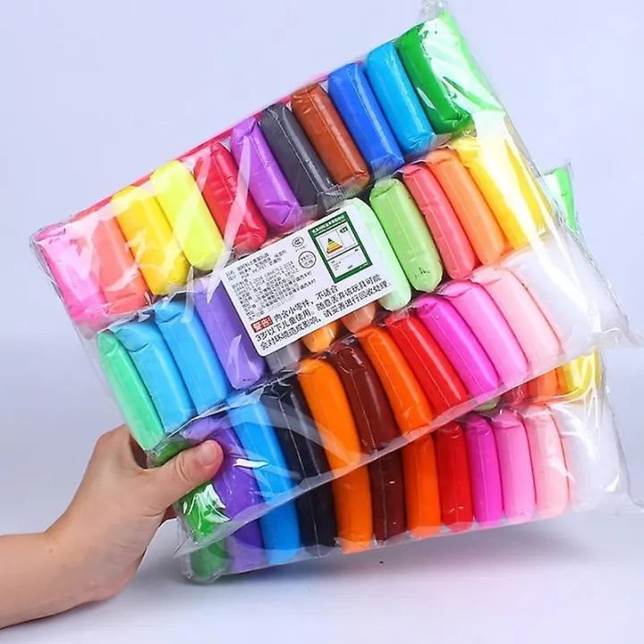 Picture of 6 pcs Super Crystal Muds Clay Dough And Funny Slime For Kids And Child (Any Color) 