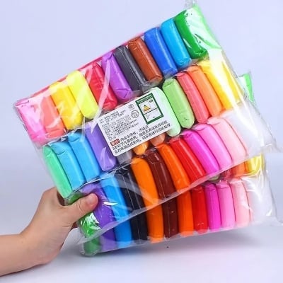 Picture of 6 pcs Super Crystal Muds Clay Dough And Funny Slime For Kids And Child (Any Color) 