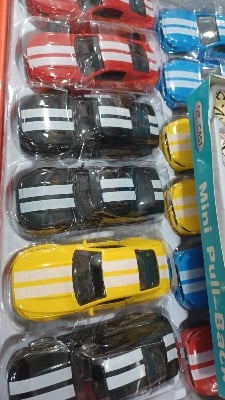 Picture of 1 PC Kids Alloy Die cast Ford Mustang GT 1:32 Scale Toy Car MULTICOLOUR Multicolor