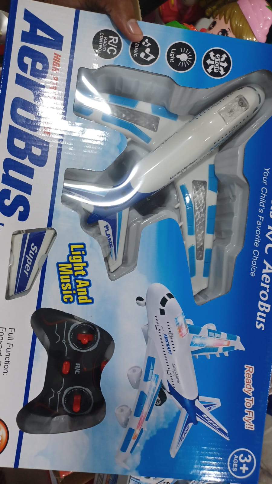 Picture of Remote Control Aerobus Plane With Light & Music 