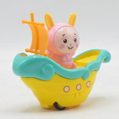 Picture of Hello Kitty Friction Boat Toy Multicolor