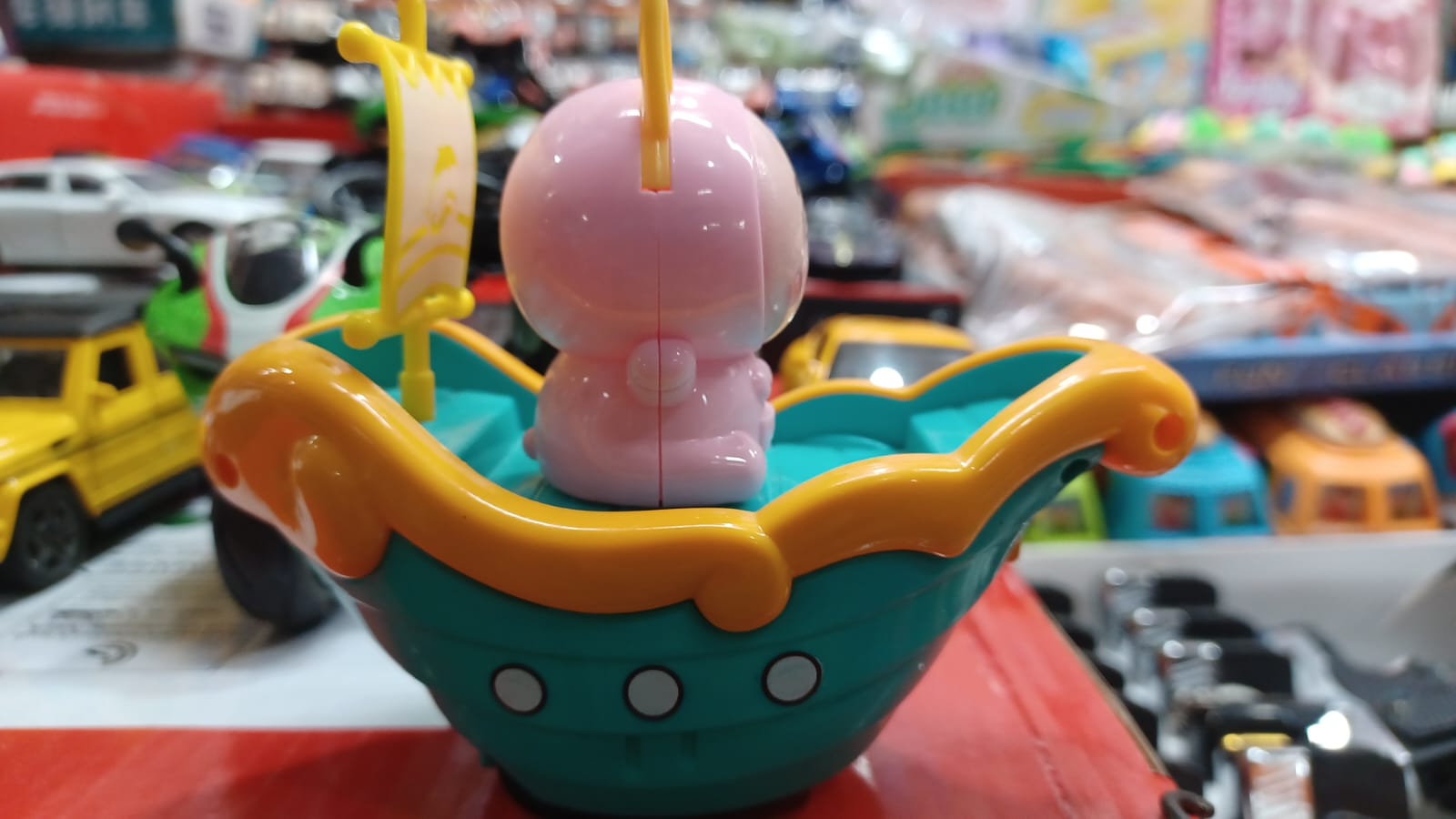 Picture of Hello Kitty Friction Boat Toy Multicolor
