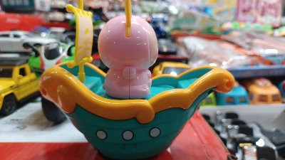 Picture of Hello Kitty Friction Boat Toy Multicolor