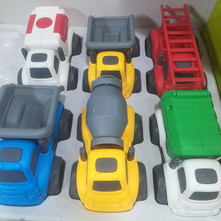 Picture of 2 PCS Construction Playing Vehicles For Children MULTICOLOUR Multicolor