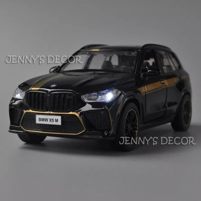 Picture of 1PC Diecast Metal BMW X5 M 1:32 Scale Pull Back Miniature Replica Multicolor