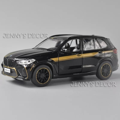 Picture of 1 PC Diecast Metal BMW X5 M 1:32 Scale Pull Back Miniature Replica Multicolor