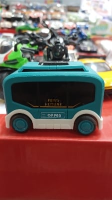 Picture of 1 PC Children's Toy Simulation Bus Model Car Inertiaing Car Gift For Children Toy Car Multicolor