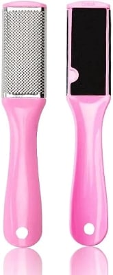 Picture of 1 PC Foot File Hard Skin Remover Foot Care Pedicure Tool Stainless Steel Double Sided Foot Scraper MULTICOLOUR Multicolor