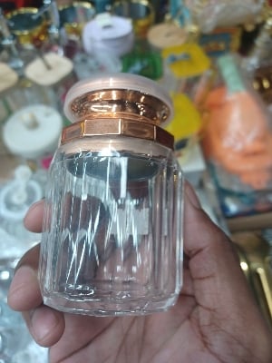Picture of 1 Set Acrylic Salt and Pepper Shakers Set with Tray for Dining Table Used as Namak Dhani, Shaker, Sprinkler, Spices Dispenser for Home, Kitchen and Restaurant Multicolor