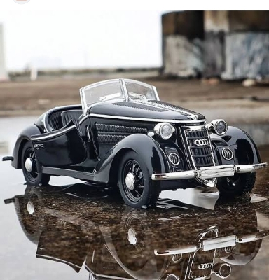 Picture of 1 PC Audi Wanderer W25K Classic Diecast Alloy Car 1:32 Vintage Vehicles Metal Car Model Car Sound Light Toys For Gift Multicolor