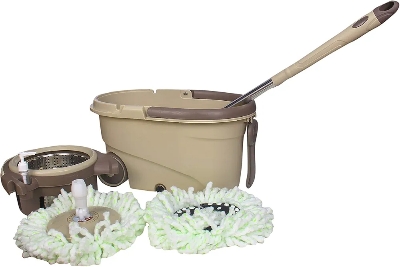 Picture of Spin Mop Rotating Mop Head Spin Mops Wash Easy Magic Microfiber Spinning Head House Home Floor Cleaning Multicolor
