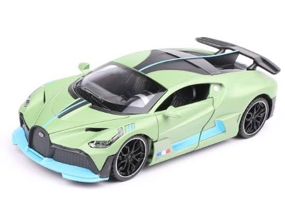 Picture of 1 PC 1:32 DIVUE Bugatti Toys Car Metal For Kids With Openable Doors Flashing Light and Musical Sound Die Cast Metal Car Multicolor