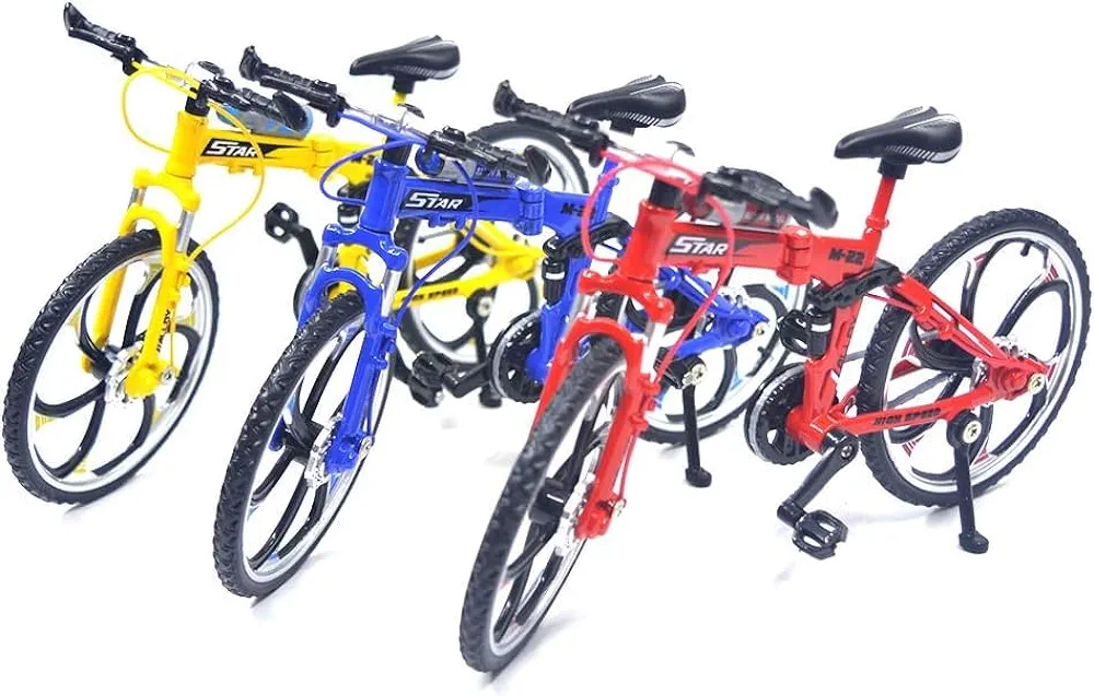 Picture of 1 PC Racing Bicycle Mountain Bike Mini Dirt Bike Bicycle Model Cool Boy Toy, For Kid, Multicolor Multicolor