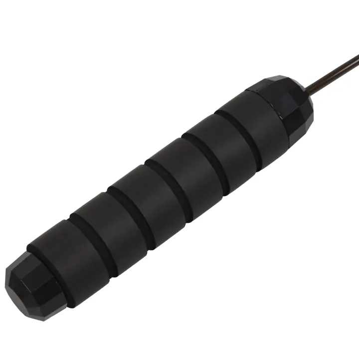 Picture of Jump Rope With Heavy Load Skipping Rope Steel Wire Jumping Ropes For Gym Fitness Training Jump Ropes Black Black