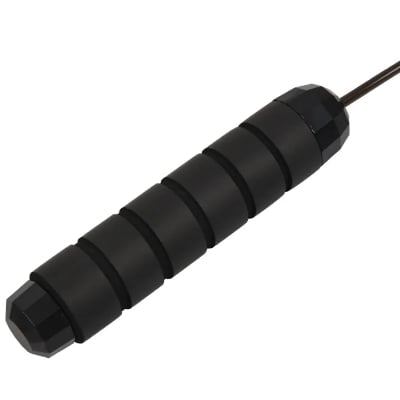 Picture of Jump Rope With Heavy Load Skipping Rope Steel Wire Jumping Ropes For Gym Fitness Training Jump Ropes Black Black