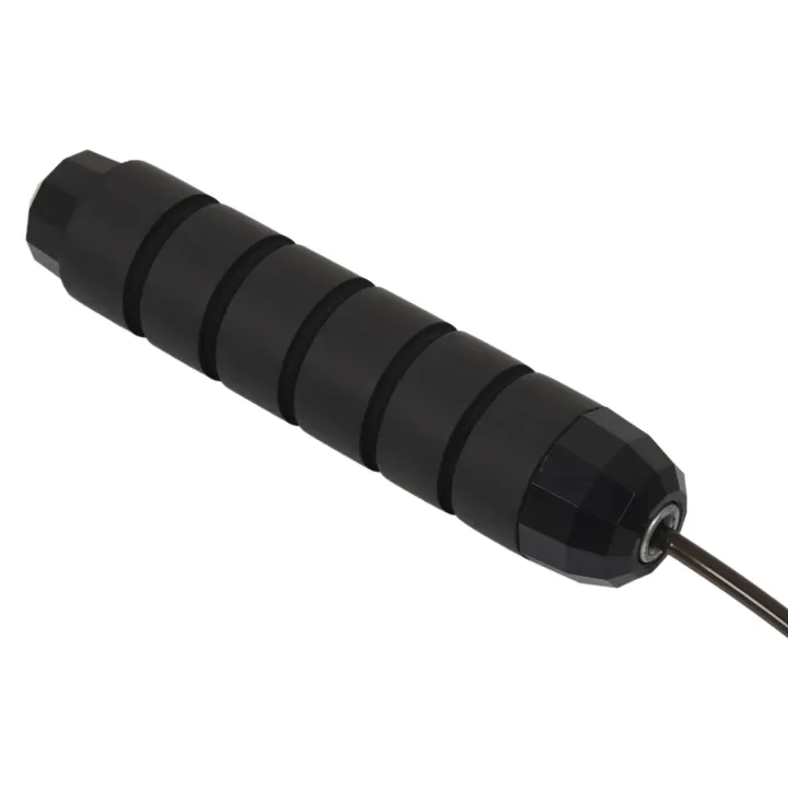 Picture of Jump Rope With Heavy Load Skipping Rope Steel Wire Jumping Ropes For Gym Fitness Training Jump Ropes Black Black