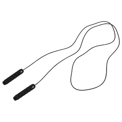 Picture of Jump Rope With Heavy Load Skipping Rope Steel Wire Jumping Ropes For Gym Fitness Training Jump Ropes Black Black