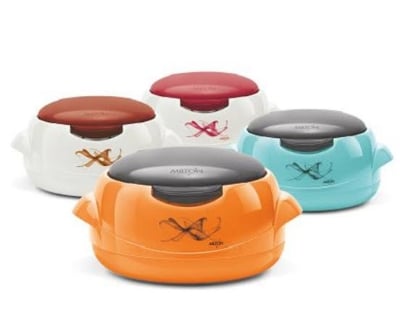 Picture of MILTON Microwow One Touch 1500 Insulated Inner Steel Casserole 1340 ml Multicolor