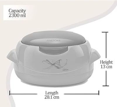 Picture of MILTON Microwow One Touch 1500 Insulated Inner Steel Casserole 1340 ml Multicolor