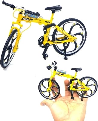 Picture of 1PC Racing Bicycle Mountain Bike Mini Dirt Bike Bicycle Model Cool Boy Toy, For Kid, Multicolor Multicolor