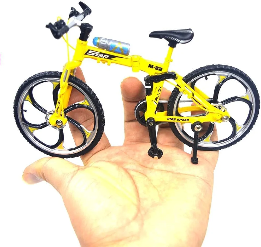 Picture of 1PC Racing Bicycle Mountain Bike Mini Dirt Bike Bicycle Model Cool Boy Toy, For Kid, Multicolor Multicolor