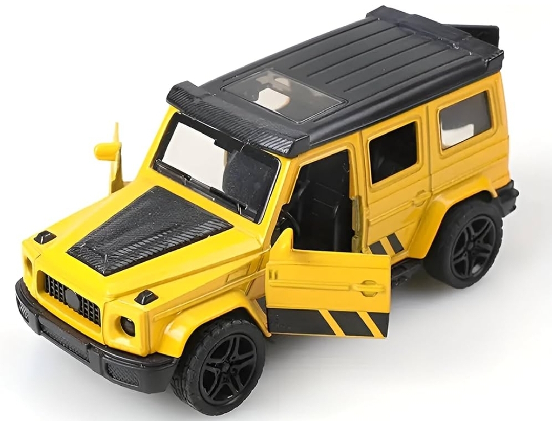 Picture of 1PC Brabus Die Cast Metal Mercedes AMZ G-700 1:36 car model car pull back car simulation car decoration little boy gift children boys toy car wholesale Multicolor